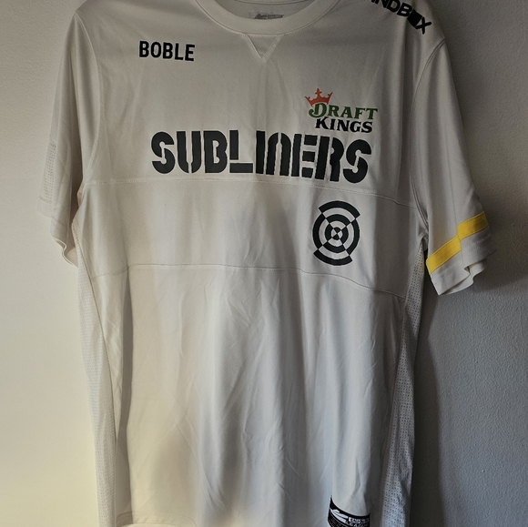 Call of Duty League Other - White New York Subliners medium Jersey, pre-owned by Revan